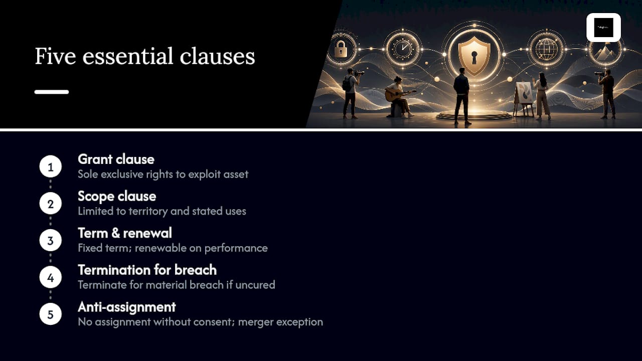 Sample Clauses You Can Adapt Right Now — overview diagram