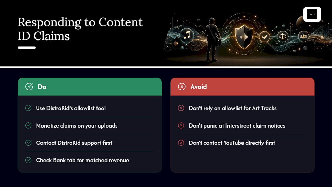 How Do You Manage Content ID Claims Once They Start Coming In? — overview diagram