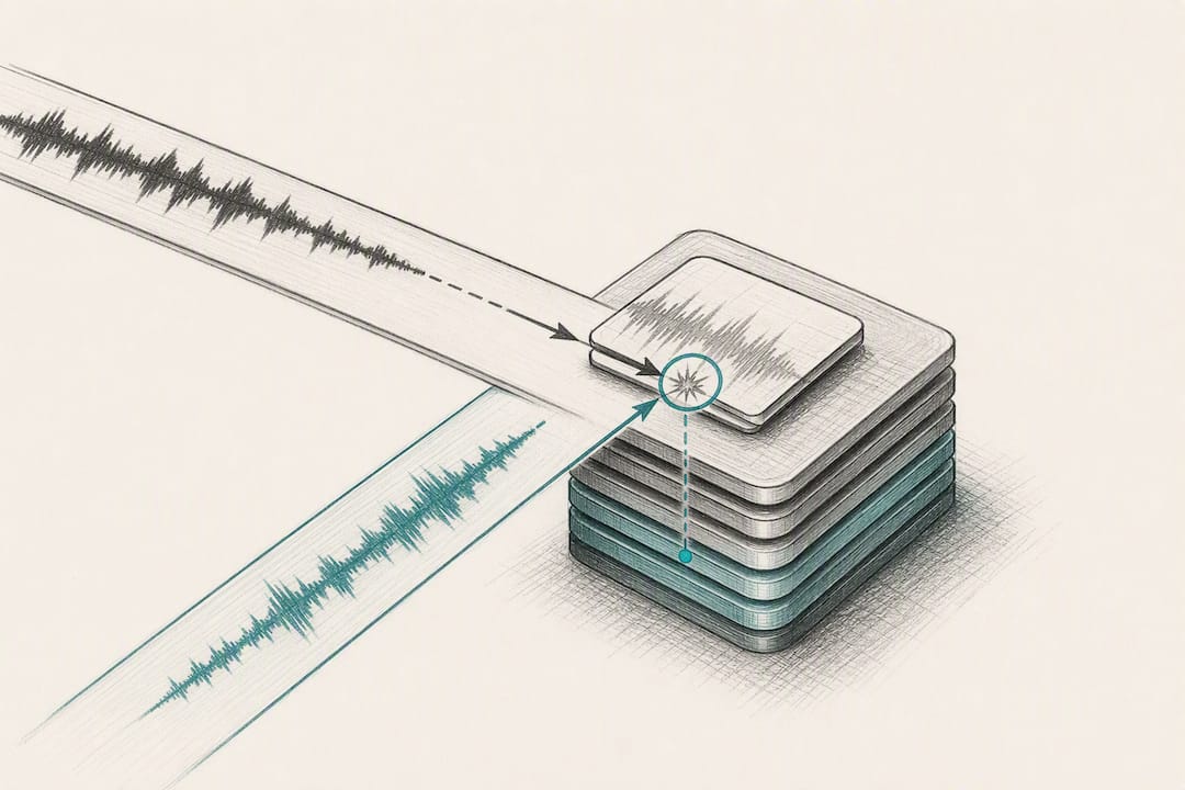 Audio fingerprints colliding in a registration database